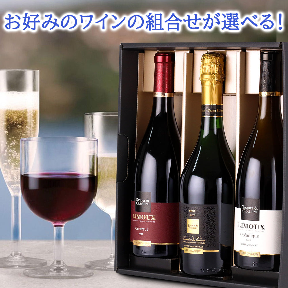 赤ワイン 白ワイン 紅白ワイン 赤白セット フランス 白ワイン 辛口 750ml シュール・ダルク・トック・エ・クロシェ ワイン ワインセット 2本
