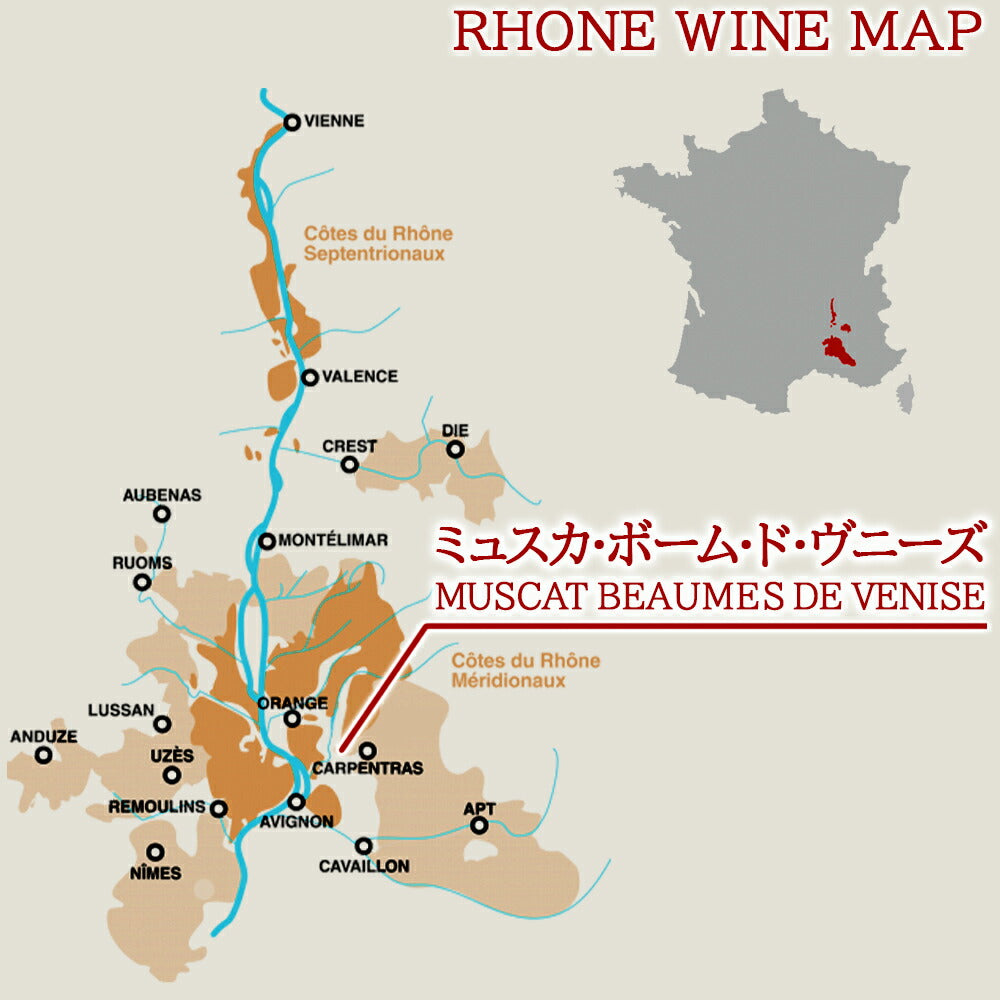 ホワイトデー お返し お酒 ワイン ギフト 甘口 白ワイン フランス ローヌ 「ミュスカ・ボーム・ド・ヴニーズ」 白 500ml 贈答 誕生日 内祝い メッセージカード 退職祝い 女性 お母さん 甘い お酒 スイート 当日配達