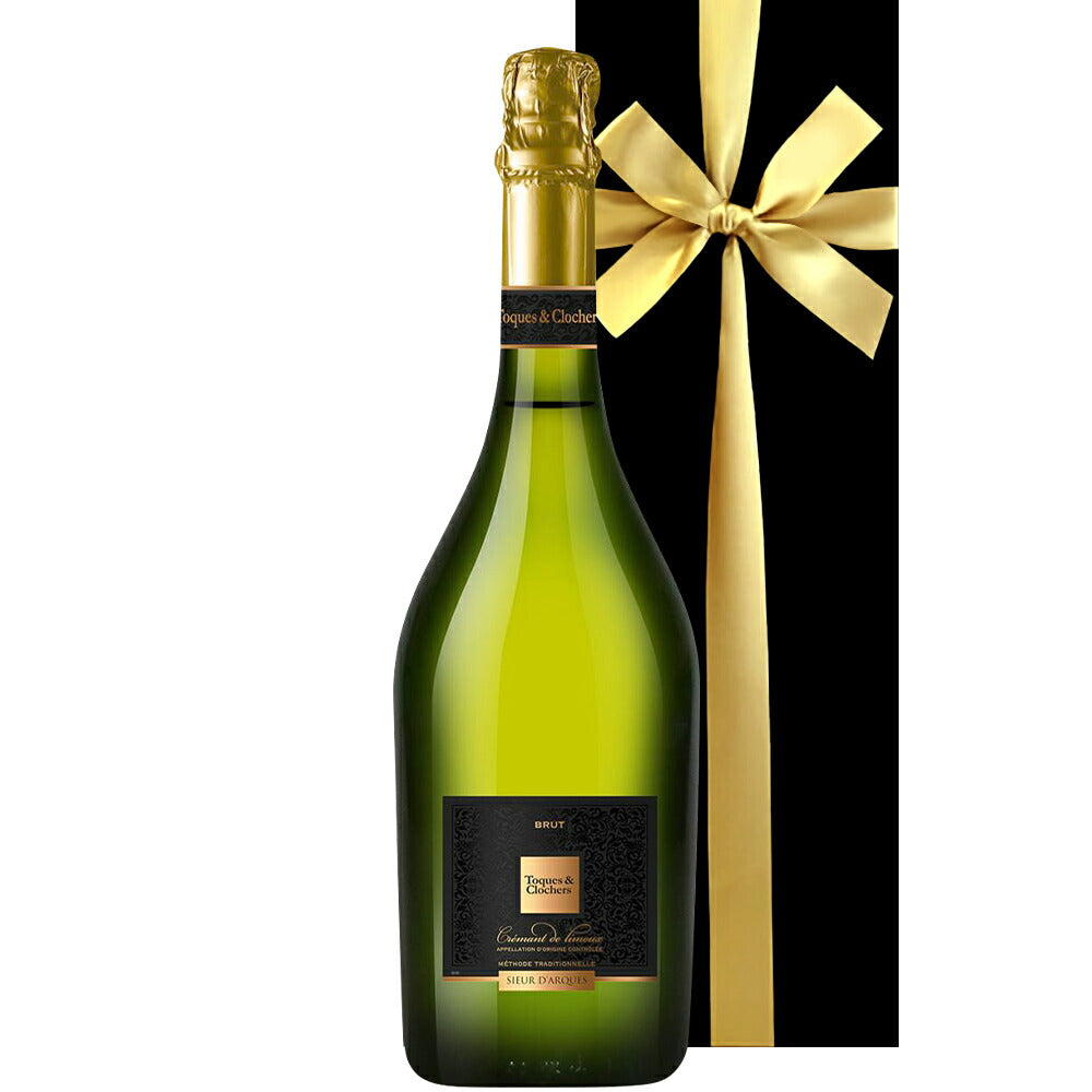 ワイン スパークリングワイン フランス 白ワイン 辛口 750ml 2017年 シュール・ダルク クレマン・トック・エ・クロシェ・リミテッド・エディション スパークリング ワイン ワインセット
