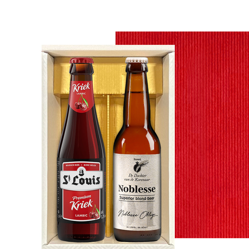ビール ギフト クラフトビール 2本セット ギフト箱付き 330ml ベルギー ブロンド エール チェリー ランビック 詰め合わせ 海外ビール 輸入ビール ギフト 誕生日 プレゼント 内祝い お祝い お返し 家族 男性 女性 送料無料