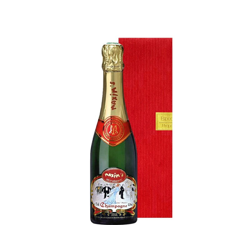 マキシム・ド・パリ 有名ブランド シャンパン ワイン フランス シャンパーニュ 白ワイン 辛口 375ml ハーフボトル ワイン ワインセット