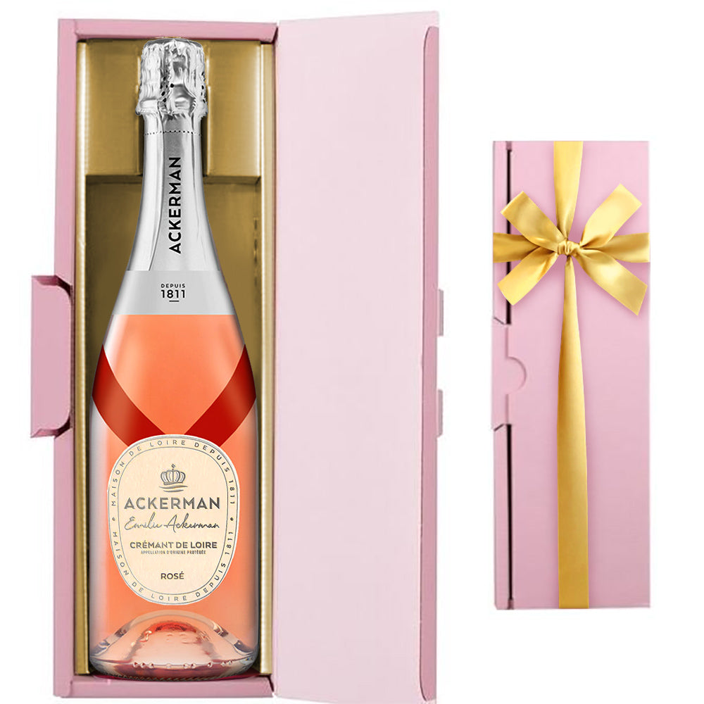 御祝 記念日 誕生日 プレゼント 即日発送 フランス スパークリング 辛口 ロゼ スパークリングワイン ロワール 750ml ギフト箱 リボン包装付き ワインギフト おしゃれ 女性喜ぶ お祝い お礼 お返し 内祝い 誕生日 プレゼント 結婚祝い 就職祝い 母の日 女性 お母さん 妻 友達 退職祝い 送料無料