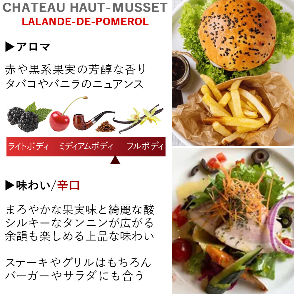 退職祝 就職祝 ワイン ギフト 赤ワイン フランス ボルドー ラランド・ド・ポムロール 750ml 記念日 誕生日 ギフト箱 リボン付き メッセージカード 送料無料