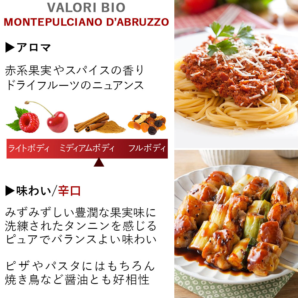 イタリア ワイン 紅白 2本セット【無料 ギフト箱 熨斗包装 メッセージカード】赤ワイン モンテプルチアーノ 白ワイン ペコリーノ DOC ビオ ヴァロリ 750ml おしゃれ 誕生日 記念日 内祝 御祝 還暦 退職祝 送料無料