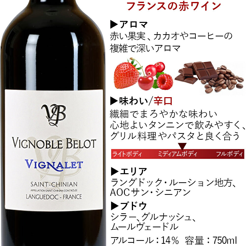 ワイン チョコレート ルビーチョコレート スイーツ 話題 赤ワイン フランス 辛口 750ml ベルギーチョコ カフェタッセ ワイン
