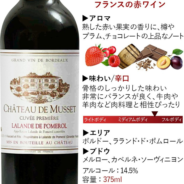 スイーツ チョコレート ワイン 赤ワイン ベルギーチョコレート ハーフボトル フランス ボルドー 辛口 375ml スイーツ 苺 ストロベリー ピスタチオ 塩キャラメル カフェタッセ