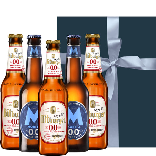 お中元 ノンアルコール ビール 贈り物 詰め合わせ プレゼント ドイツ スペイン ノンアル クラフトビール 飲み比べ 5本セット ピルスナー 海外ビール 輸入ビール お酒 誕生日 内祝い お祝い お返し お父さん 退職祝い 熨斗