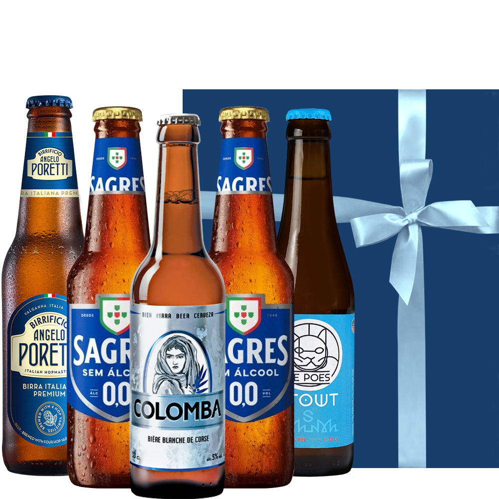 ビール 詰め合わせ お歳暮 ヨーロッパ 4カ国 お楽しみセット ベルギー フランス イタリア ポルトガル 飲み比べ 5本 ビールセット ノンアルコール 結婚内祝い 誕生日 プレゼント