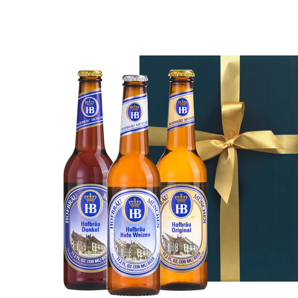 明日届く ビール 贈り物 ギフト 詰め合わせ プレゼント 有名 ホフブロイ ドイツビール 330ml 3本 プレセント 海外ビール 輸入ビール 詰め合わせ ビールセット のし 熨斗 贈答 お酒 誕生日 内祝 男性 夫 彼氏 お父さん おじいちゃん 退職祝い お父さん