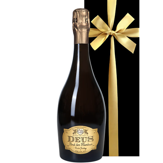 父の日 プレゼント お酒 御祝 ベルギー クラフトビール デウス DEUS 大瓶 750ml 当日発送 ギフト箱・リボン付き プレゼント クラフトビール 海外ビール 輸入ビール おしゃれ 贈答 誕生日 内祝い お返し 就職祝い 上司 彼氏 退職祝い 熨斗