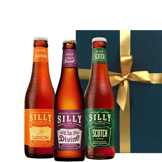 敬老の日 2025 クラフト ビール 贈り物 ギフト 詰め合わせ プレゼント ベルギービール 330ml 3本 ギフト 海外ビール 輸入ビール 詰め合わせ ビールセット ギフト箱 リボン付き のし 熨斗 贈答 誕生日 内祝 お祝い おじいちゃん おばあちゃん 送料無料
