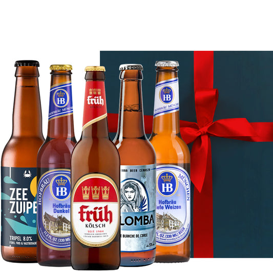 ビール クラフトビール 詰め合わせ ドイツ ベルギー フランス 330ml 3種 5本 ケルシュ ヴァイツェン ドゥンケル トリプルエール 白ビール 飲み比べ 贈答 誕生日 プレゼント 内祝 退職祝い 熨斗 送料無料