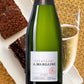 チョコレート ケーキ シャンパン ギフトセット フランス シャンパーニュ プルミエクリュ 辛口 シャルドネ 泡 375ml ハーフボトル パティシエ LES CACAOS ケーキ パウンドケーキ チョコ 焼き菓子 誕生日 10000円 プレゼント クリスマス 出産内祝い 女性 送料無料