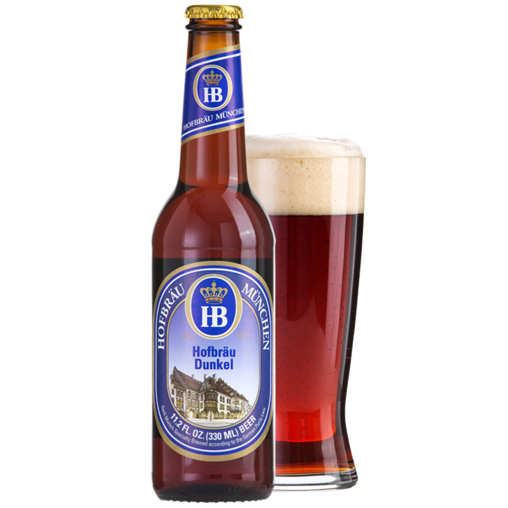 ビール 花 プリザーブドフラワー ビールセット ドイツビール 黒ビール ピンク バラ ホフブロイ ドゥンケル 330ml 海外ビール フラワー