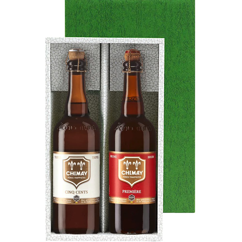 ギフト箱入り 有名 ベルギービール 「シメイ」 飲み比べ 2本 ギフト 紅白 レッド ホワイト 750ml 大瓶 クラフトビール 海外ビール 地ビール ビールセット 詰め合わせ